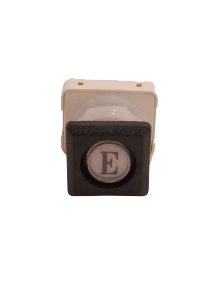 111T4 000112 BOUTON JMT T4 1NO  LUM. 24V LED ROUGE  E