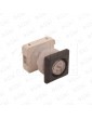 111T4 000112 BOUTON JMT T4 1NO  LUM. 24V LED ROUGE  S