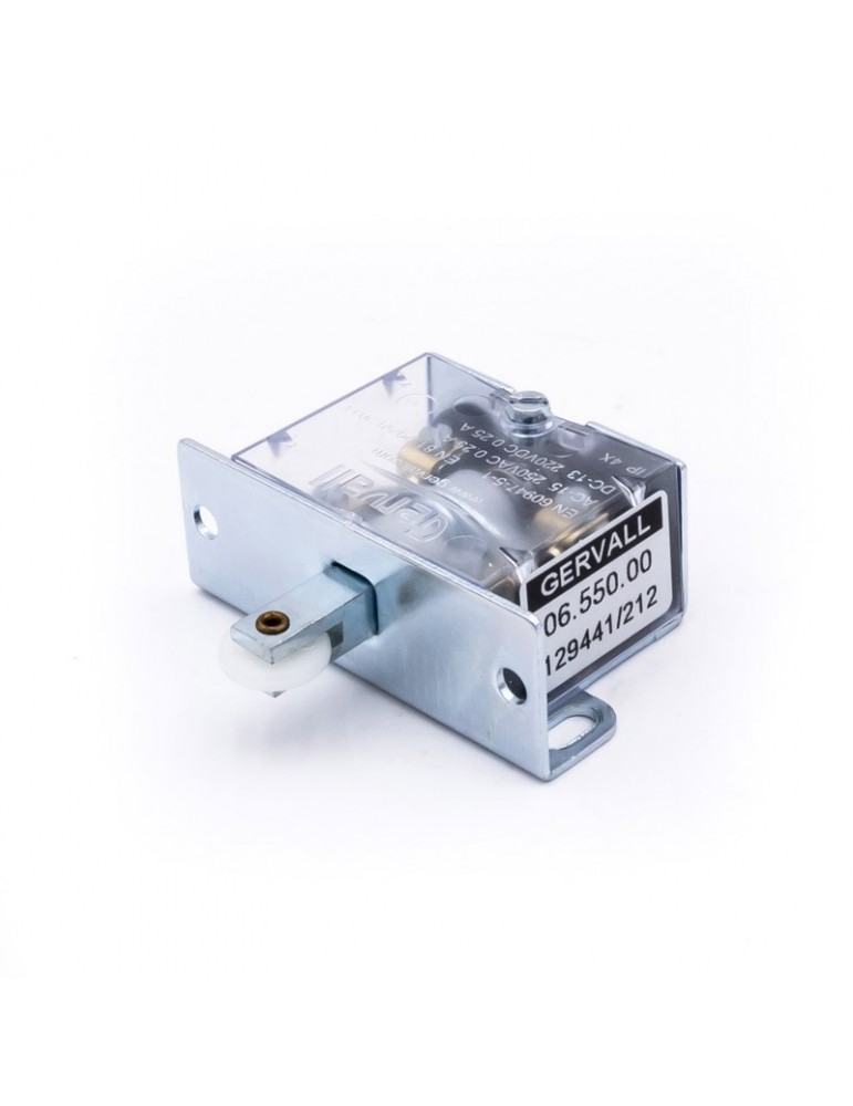 06.550.00 CONTACT GERVALL SWITCH WITH ROLLER METAL BOX
