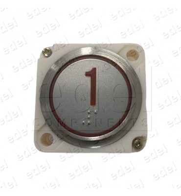 PUSH BUTTON FAIN ROUND RED LED BRAILLE (1)