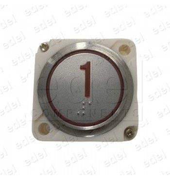 PUSH BUTTON FAIN ROUND RED LED BRAILLE (1)