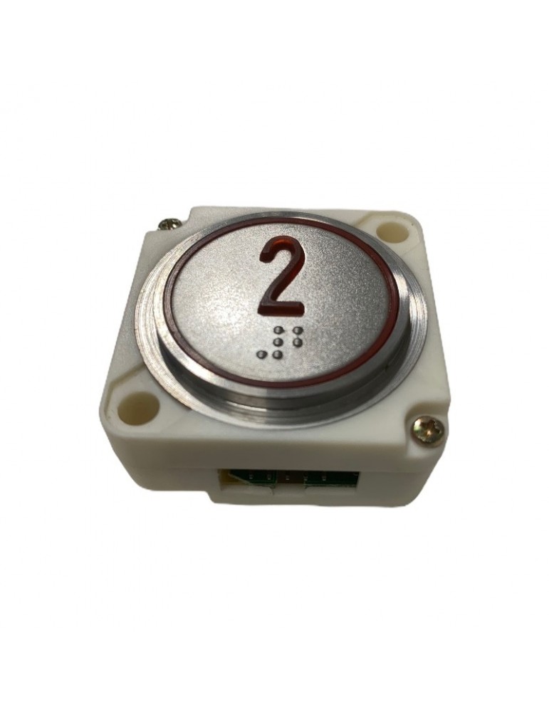 PULSADOR FAIN REDONDO LED ROJO BRAILLE (2)