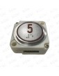 BOUTON FAIN  ROND LED ROUGE BRAILLE (5)