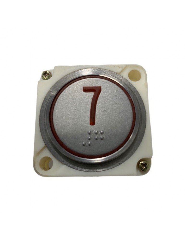 BOUTON FAIN  ROND LED ROUGE BRAILLE (7)