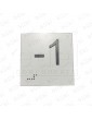 ADHESIVE 75X75X0,8 RELIEF AND BRAILLE (-1)