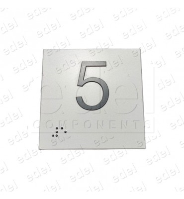 ADHÉSIF 75X75X0,8 RELIEF ET BRAILLE (5)