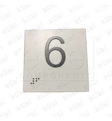 ADHÉSIF 75X75X0,8 RELIEF ET BRAILLE (6)