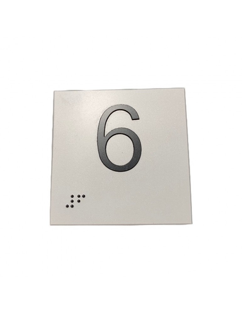 ADHÉSIF 75X75X0,8 RELIEF ET BRAILLE (6)