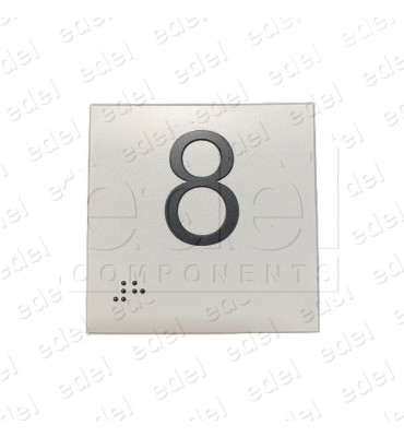 ADHÉSIF 75X75X0,8 RELIEF ET BRAILLE (8)