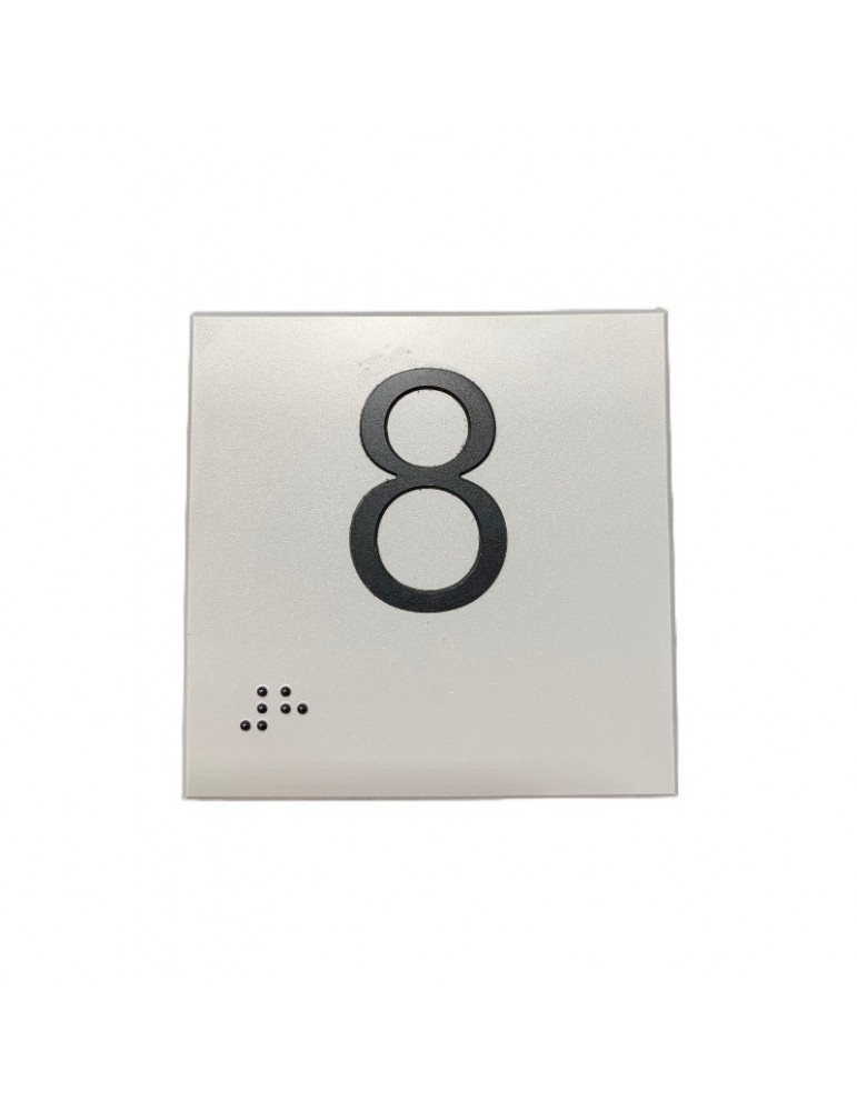 ADHÉSIF 75X75X0,8 RELIEF ET BRAILLE (8)