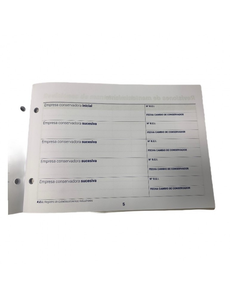 LIBRO MANTENIMIENTO ASCENSORES