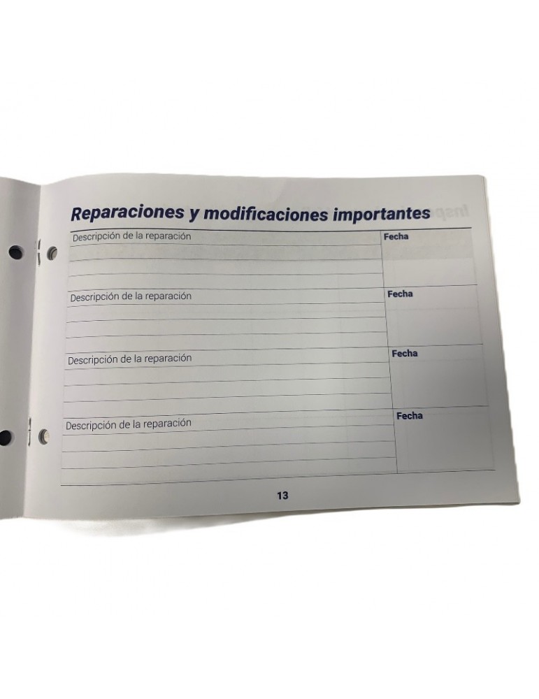 ELEVATOR MANTENIMENT BOOK