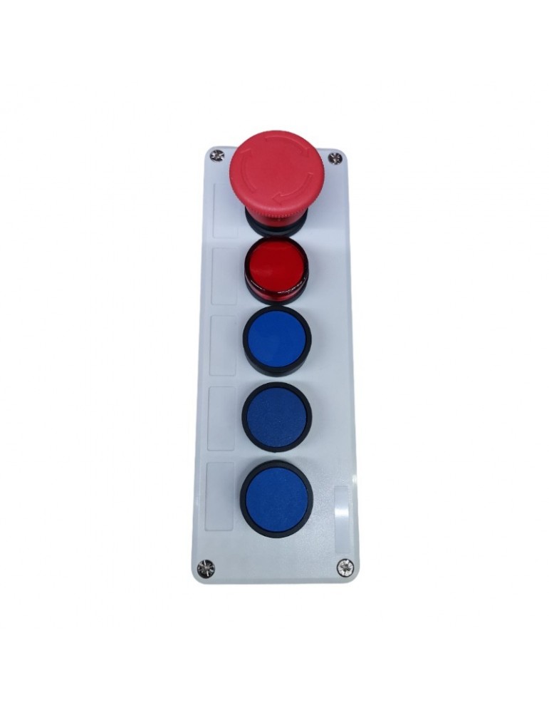 SURFACE OPERATION PANEL 5 ELEMENTS (STOP + PILOT + 3 BUTTONS NO)