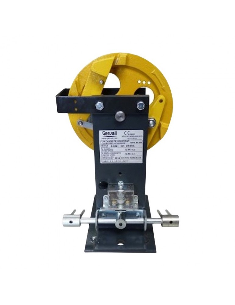 10.066.1,00 LIMITADOR GERVALL 200MM POLEA SIMPLE CON FINAL DE CARRERA ENCLAVAMIENTO BAJADA V.N. 1M/S