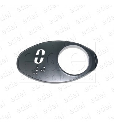 MAA250AY300 CARATULA OTIS GEN2 CROMADA SATINADA BRAILLE (0)