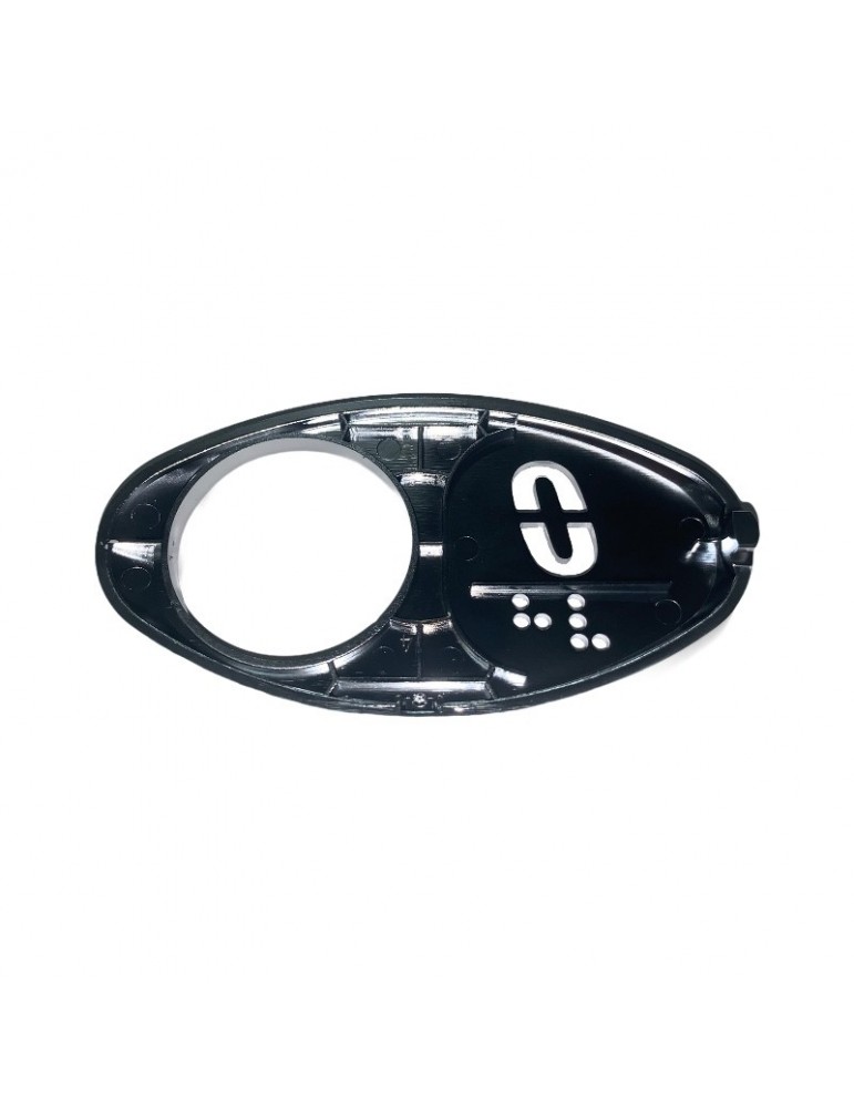CARATULA OTIS GEN2 CROM.SATINADA BRAILLE (0)