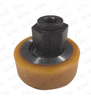 KRE0801VE GALET  80X 30MM EXCENTRIQUE FEMELLE