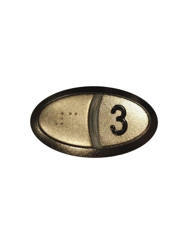 CONJ.PULSADOR BRAILLE ORONA ARCA II (3)
