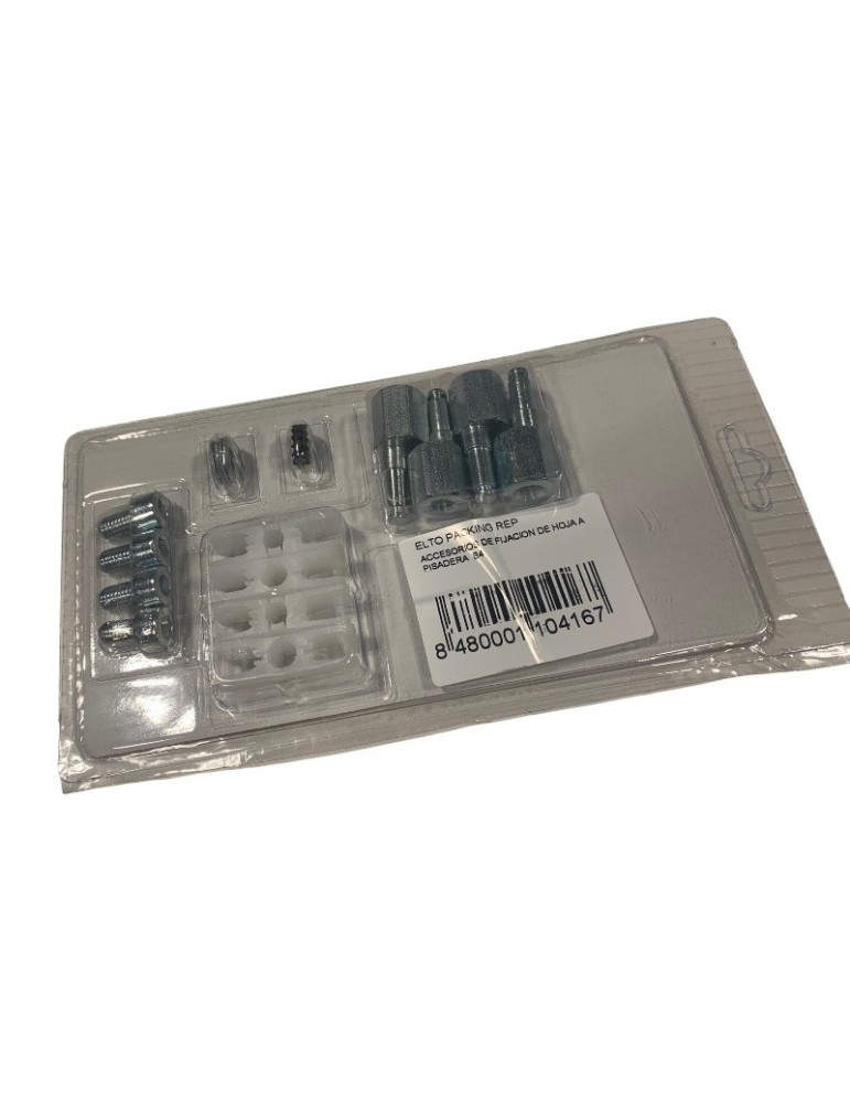 4106RCVR0224 KIT COULISSEAUX PORTE MP MAC PUARSA AVEC BOULON ( 4 U. )