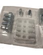 4106RCVR0224 KIT GUIDE SHOES DOOR MP MAC PUARSA WITH BOLT ( 4 UN. )