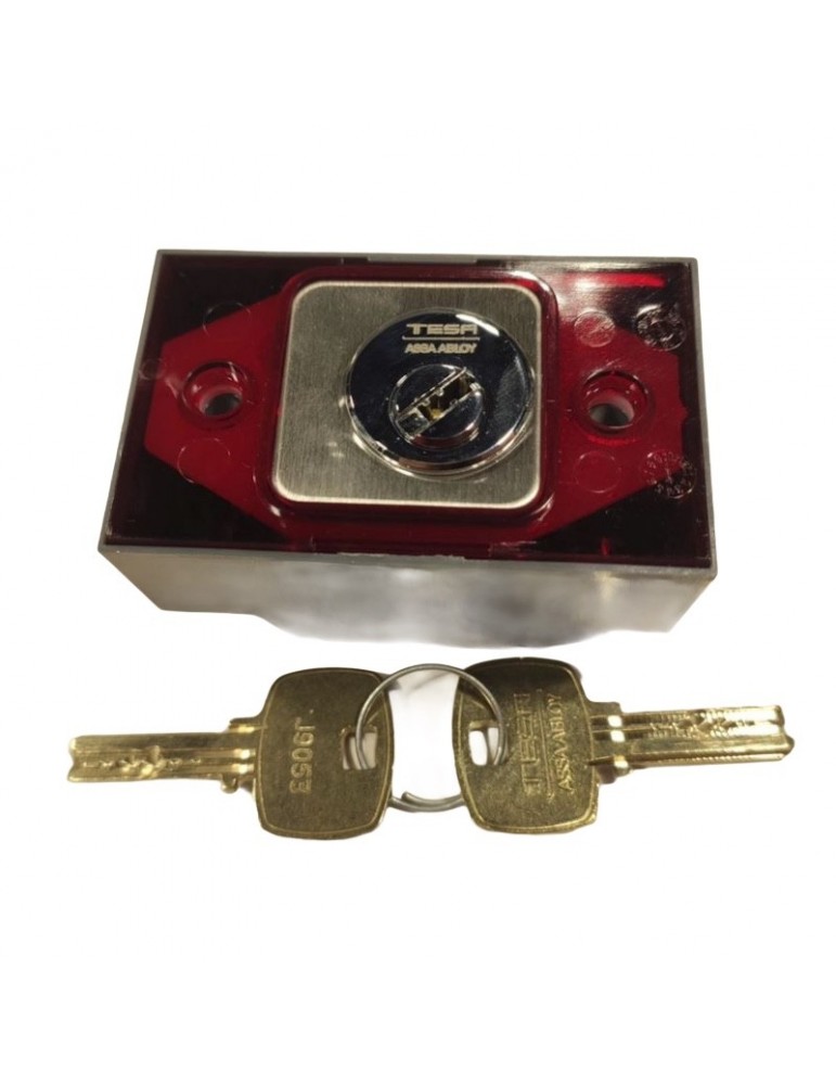 LLAVIN SEGURIDAD MP CORONA ROJA C/R J9053
