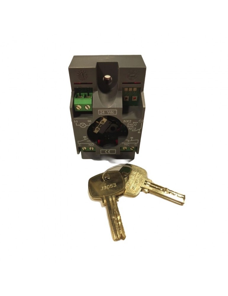 LLAVIN SEGURIDAD MP CORONA ROJA C/R J9053