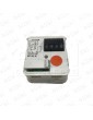 PUSH BUTTON SCHAEFER MT 42  W/BRAILLE RED INOX LL