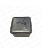 PULSADOR SCHAEFER MT42 CON BRAILLE ROJO INOX -4