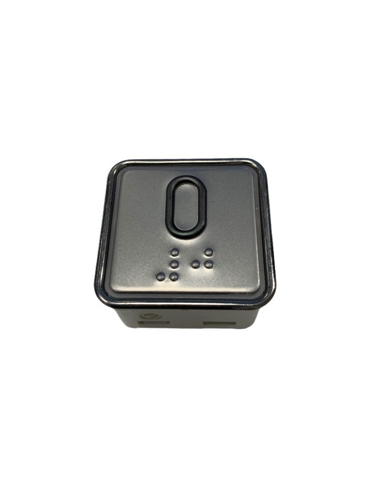 PUSH BUTTON SCHAEFER MT 42  W/BRAILLE RED INOX 0