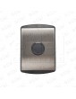KM720200G03 BOTONERA KONE SIGMA RELLANO 1 PULSADOR PLÁSTICO NEGRO