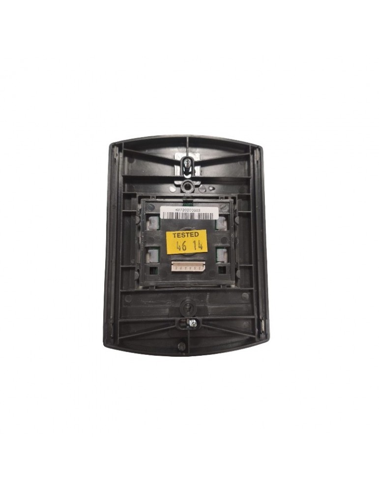 KM720200G03 BOÎTE BOUTON PALIÈRE KONE SIGMA 1 TOUCHE PLASTIQUE NOIRE