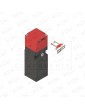 CONTACTO CERRADURA PRUDHOMME IP54 + LLAVE