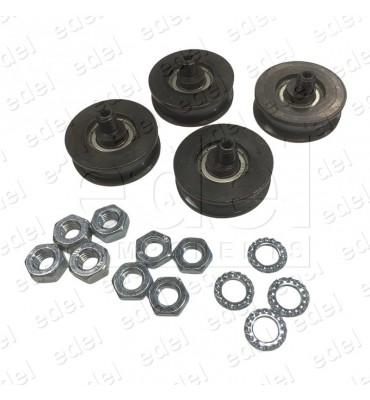 KIT 4 POLEA METALICAS OP OTIS ORLY FOC2215Z137