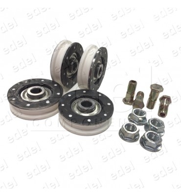 KIT 4 POLEAS 56.D METALICAS OPERADOR OTIS PRIMA
