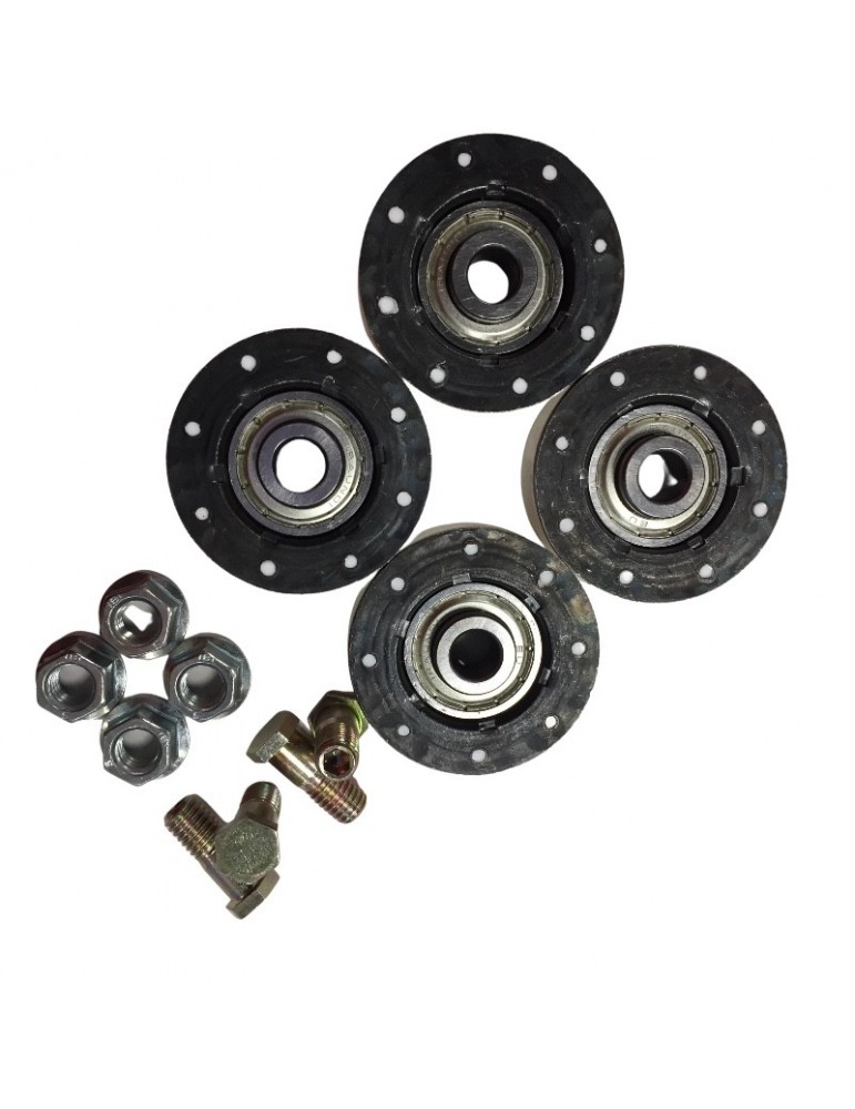 FAA5394A50 KIT 4 POULIES METALLIQUES 56 MM OPERATEUR OTIS PRIMA