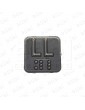 CARATULA SQ BRAILLE INOX CON REGISTRO LL