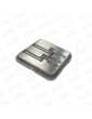 CARATULA SQ BRAILLE INOX CON REGISTRO LL