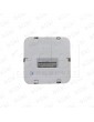 CARATULA SQ BRAILLE INOX CON REGISTRO LL