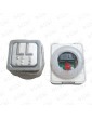 111TAB000124 BOUTON JMT TAB 1NO  LUM. 24V LED ROUGE  LL