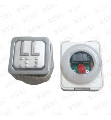 111TAB000124 PUSH BUTTON JMT TAB 1NO LIGHT 24V RED LED  LL