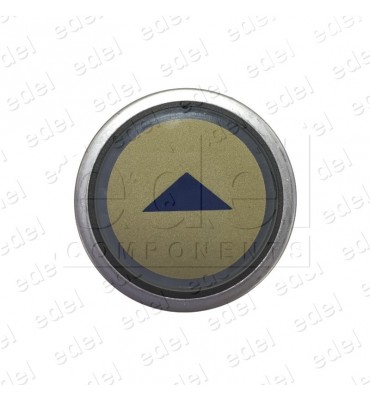 8140040039-FS PUSH BUTTON SCHINDLER D2 ( FL.SUB. ) 3 PINS GREEN LIGHT