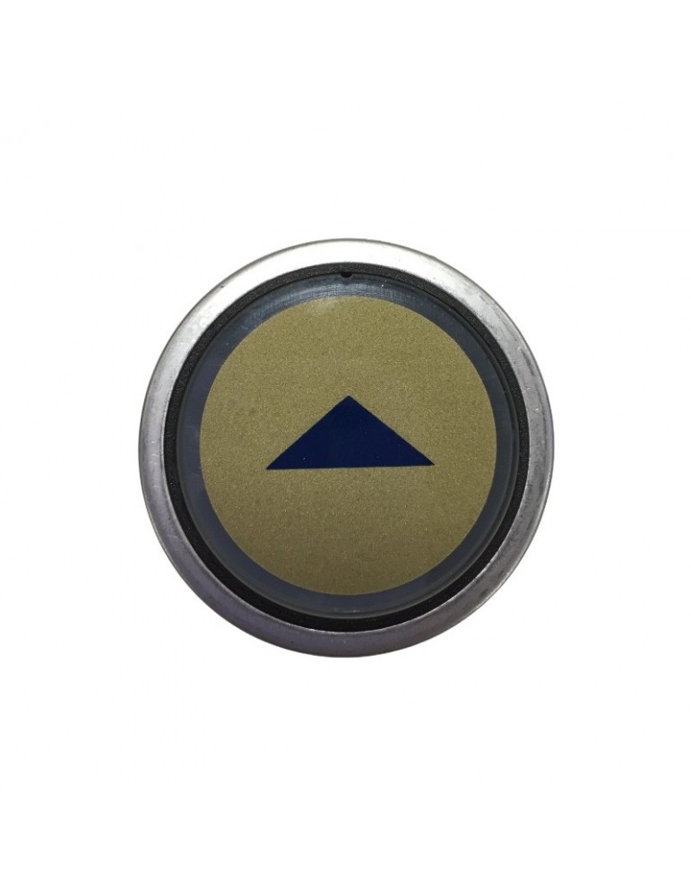 8140040039-FS BOUTON SCHINDLER D2 ( FL. MONTÉE ) 3  BROCHES  LUM.VERT