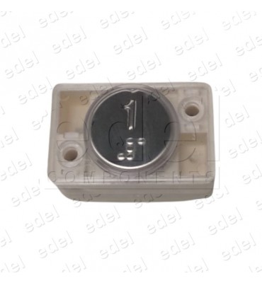 111V2B 000124 PUSH BUTTON JMT AV2B 1NO LIGHT 24V RED LED  1