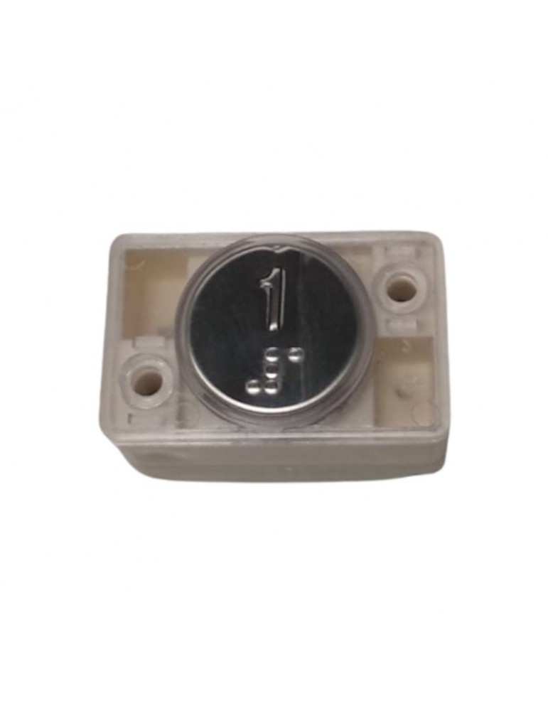 111V2B 000124 PULSADOR JMT AV2B 1NO LUMINOSO 24V LED ROJO  1
