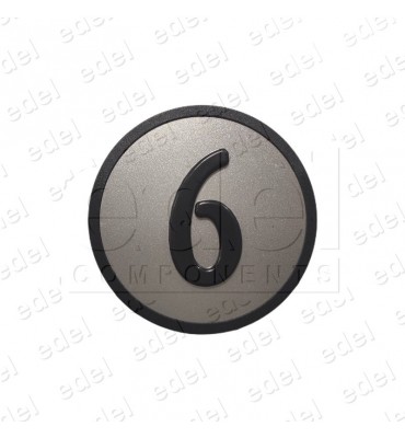 KM801054G006 CARATULA PULSADOR GRIS KONE MONOSPACE (6)