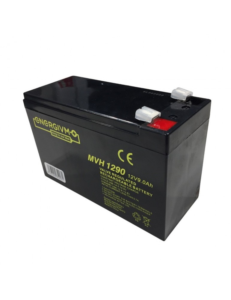 BATERIA PB 12V 9AH ENERGIVM 151x65x95 MM + ECOT.
