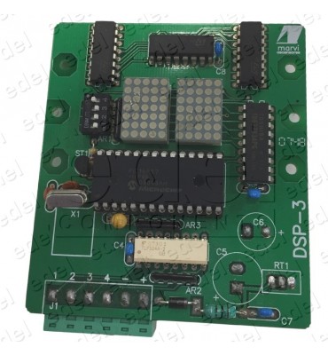 DSP-3 DISPLAY MATRIZ PUNTOS AUTONOMO MARVI