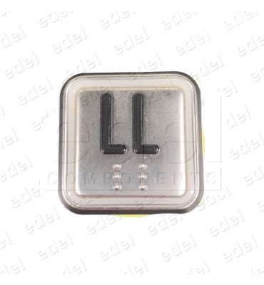 BLXVF34MR.MQ LL BOUTON DMG BLX ROUGE INOX LL