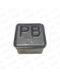 BOUTON SCHAEFER MT 42  AVEC BRAILLE ROUGE INOX PB