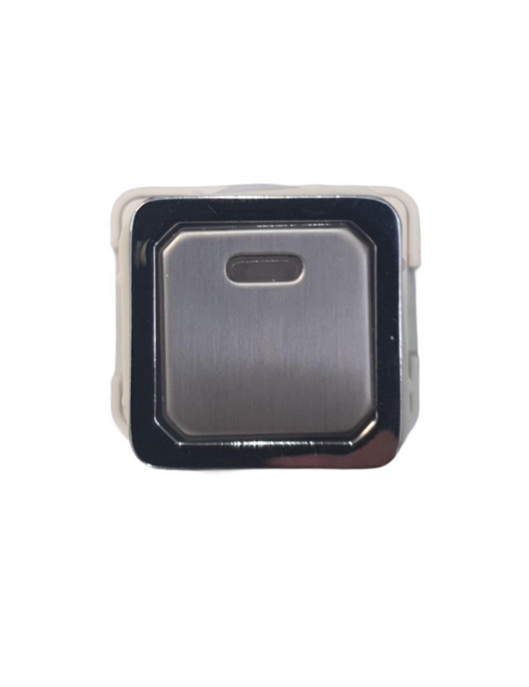PULSADOR JMT TA 1NO LUMINOSO 24V LED ROJO SIN INSCRIPCCIÓN
